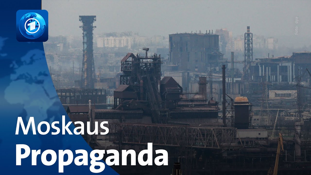 Mariupol: Wie das russische Staatsfernsehen berichtet