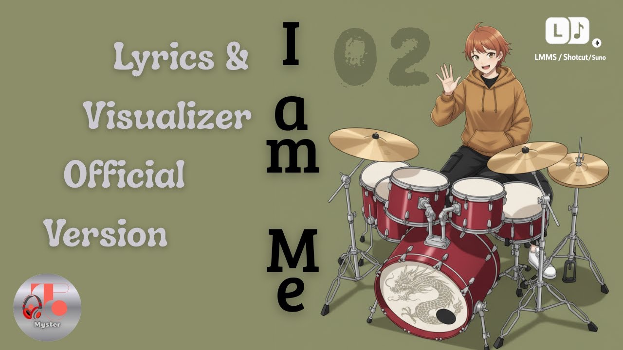 T-Myster - I Am Me (Lyrics & Visualizer)