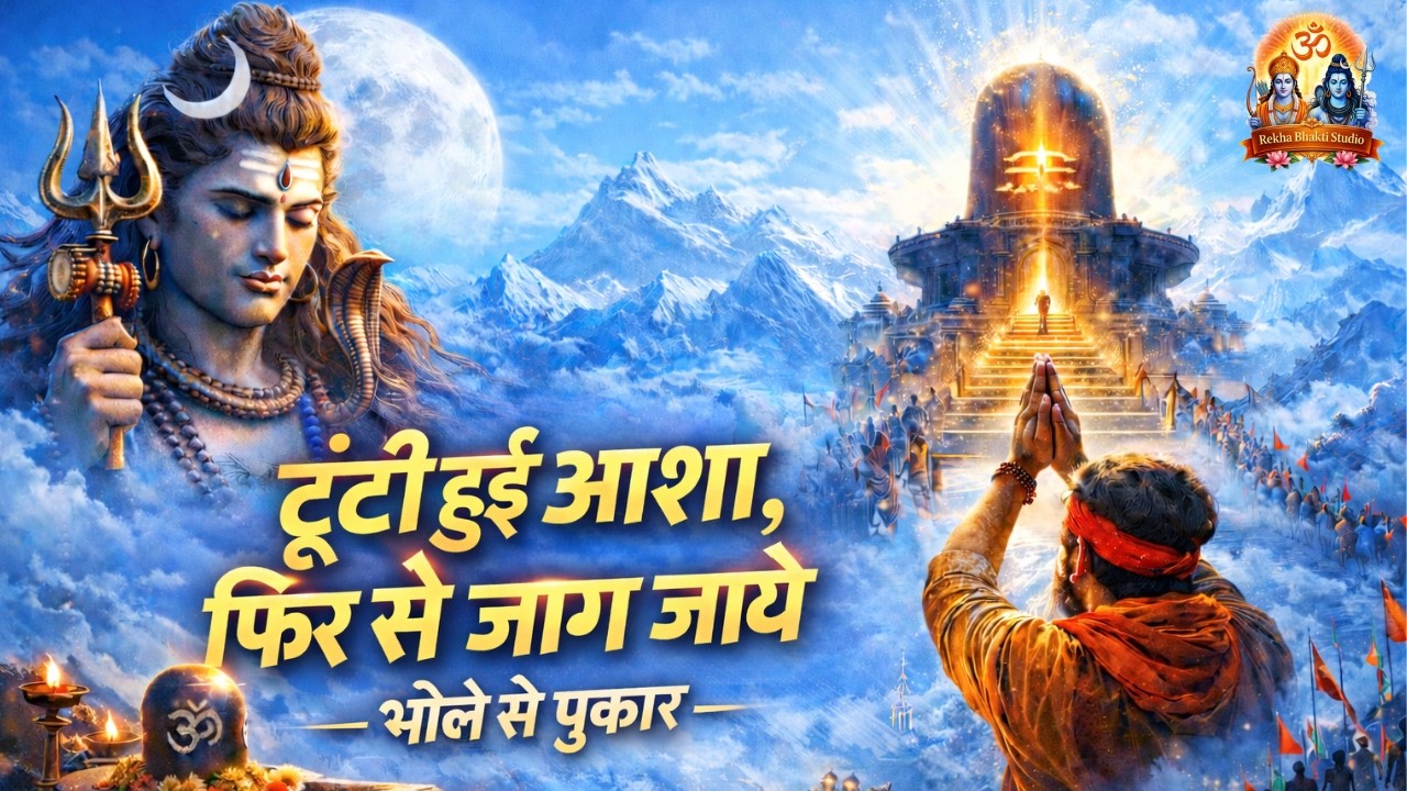 टूटी हुई आशा, फिर से जाग जाये | Bhole Se Pukar | New Shiv Bhajan | Rekha Bhakti Studio