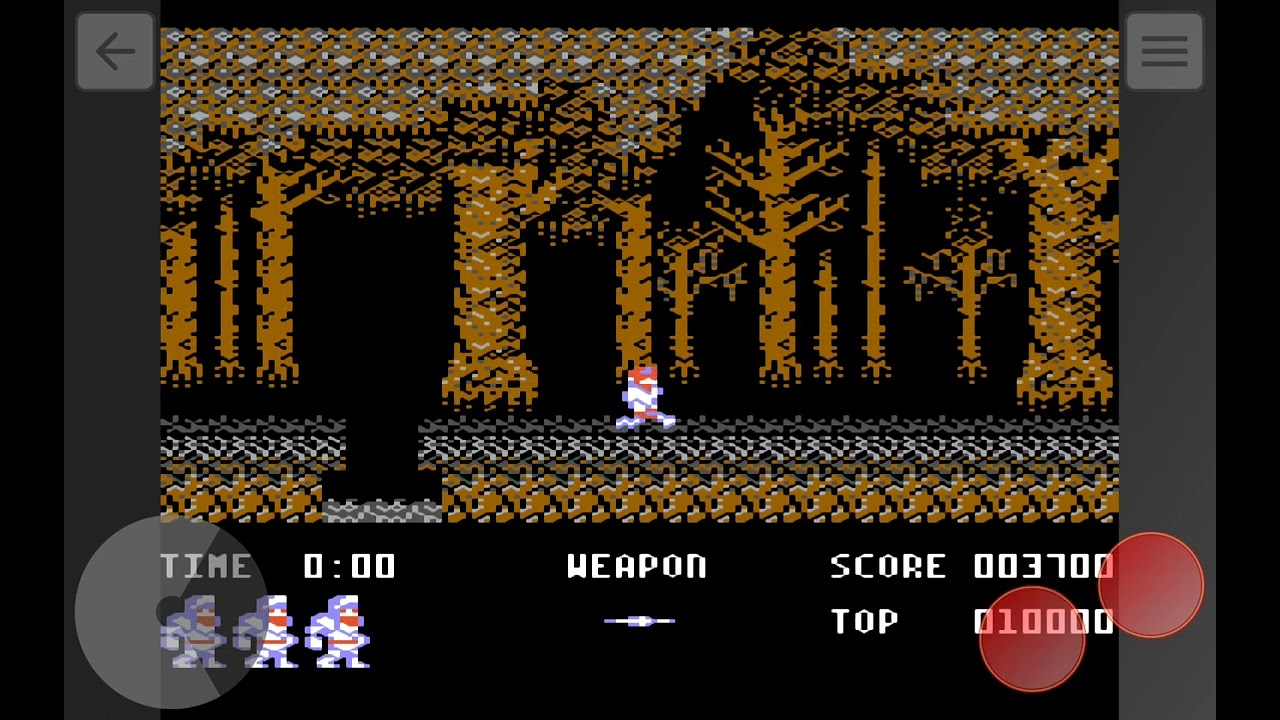 Ghosts'N Goblins WIP (Atari 7800 homebrew)- I did not make game
