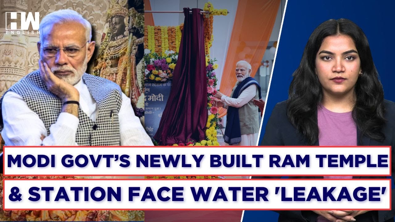 Months After PM Modi Inaugurated Ayodhya Ram Temple & Railway Station, Water Leak Concerns Arise