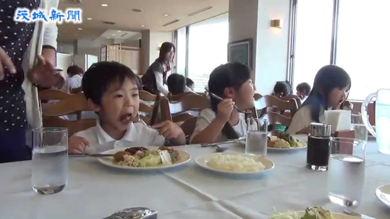 就学前の園児が社会体験 　ひたちなか