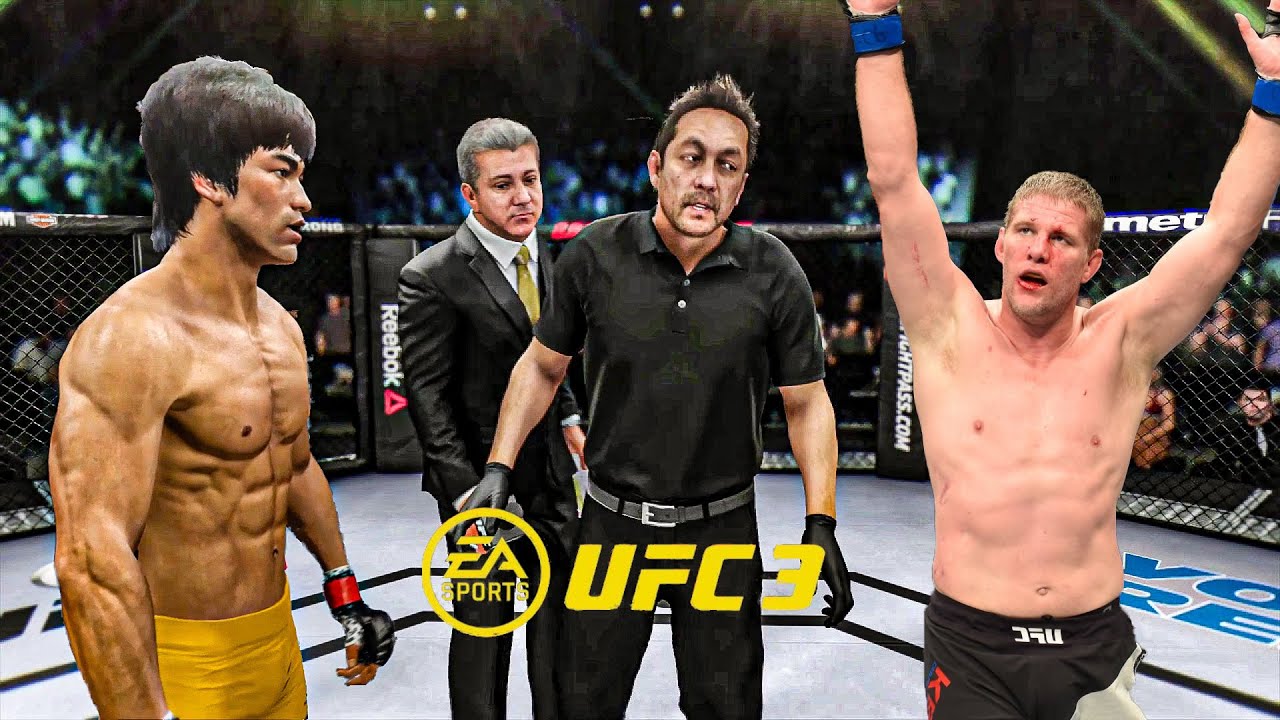 Брюс Ли против Дэниела Келли EA Sports UFC 3 Эпический бой 🔥🐲