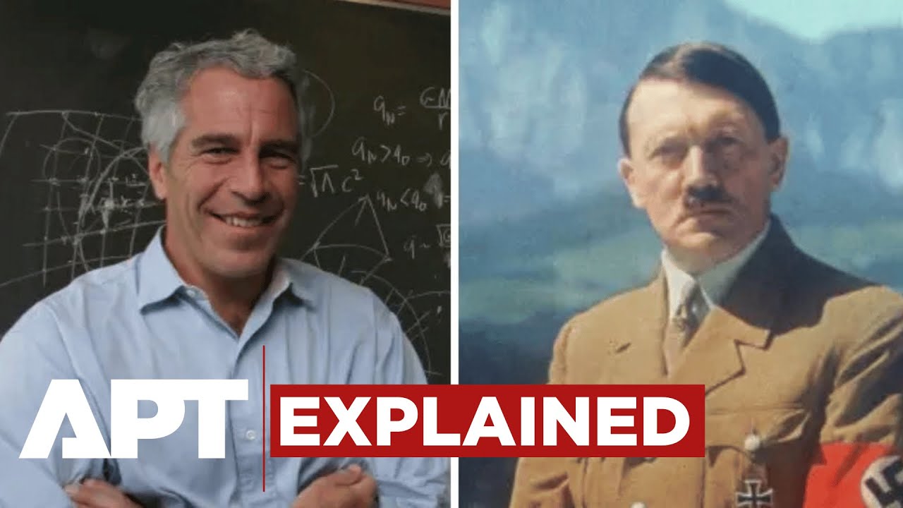 Akta Epsteina twierdzą, że Adolf Hitler mieszkał w schronie finansowanym przez bogate rodziny w W...