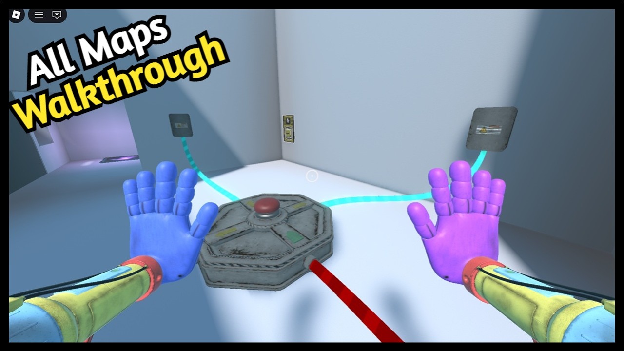 A GRABPACK TEST Roblox Walkthrough (All Maps)