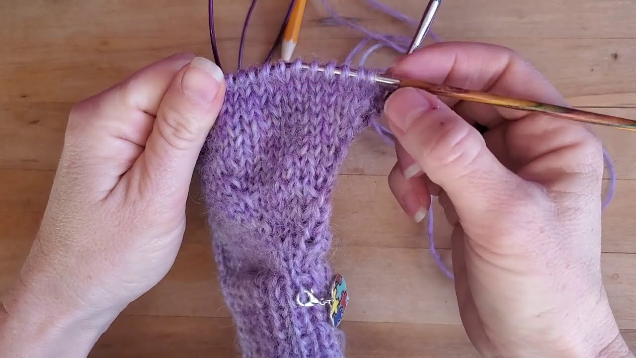Tutoriel Tricot - Mitaines - Le gousset