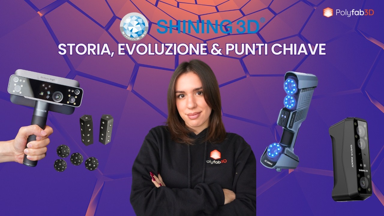 Shining 3D: la rivoluzione della digitalizzazione 3D