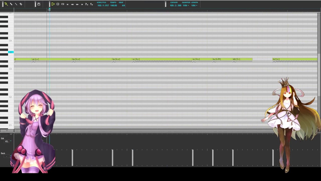 [Galaco ft. Yuzuki Yukari v4] Creative(Ghost remix) [Vocaloid cover]