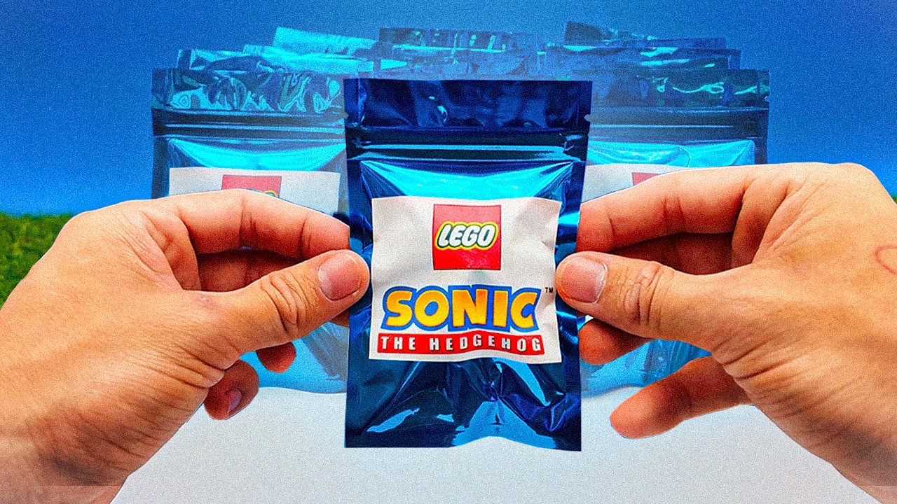 Unboxing 16 LEGO SONIC Mystery Minifigures (ASMR)