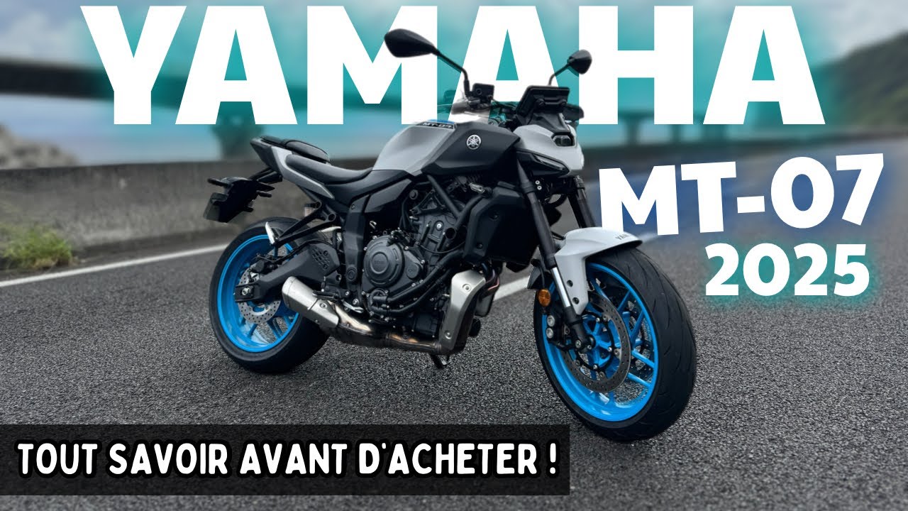 Nouvelle Yamaha MT-07 2025 : Tout ce qu'il faut savoir avant de l'acheter ! (à la Réunion)