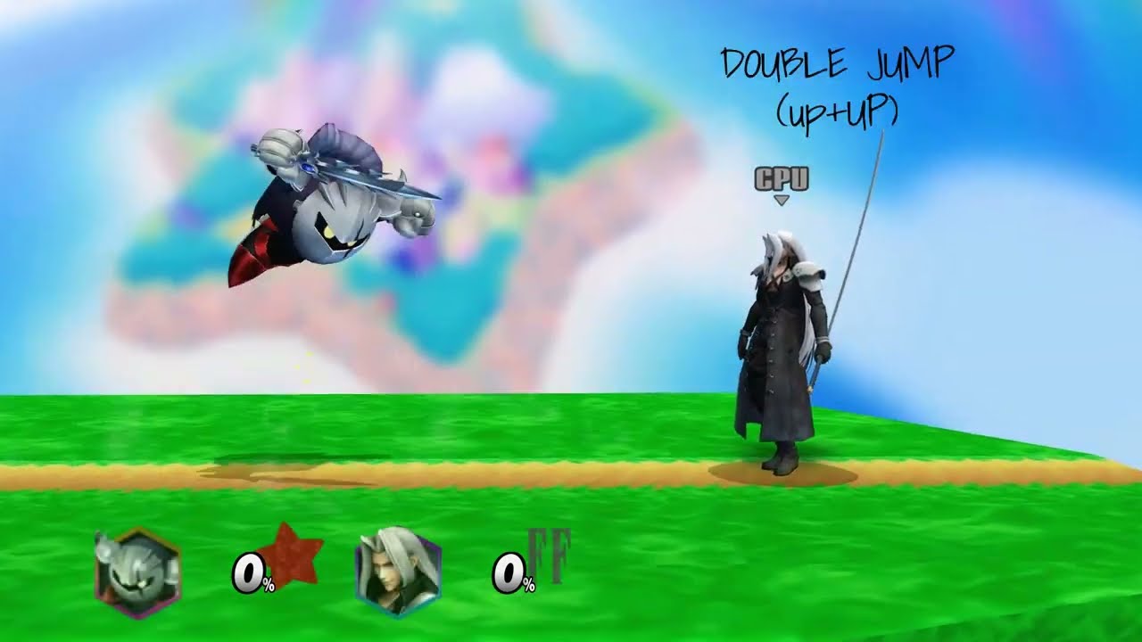 PROJECT M EX REMIX 0.95 B BRAWL META KNIGHT MOVESET SHOWCASE