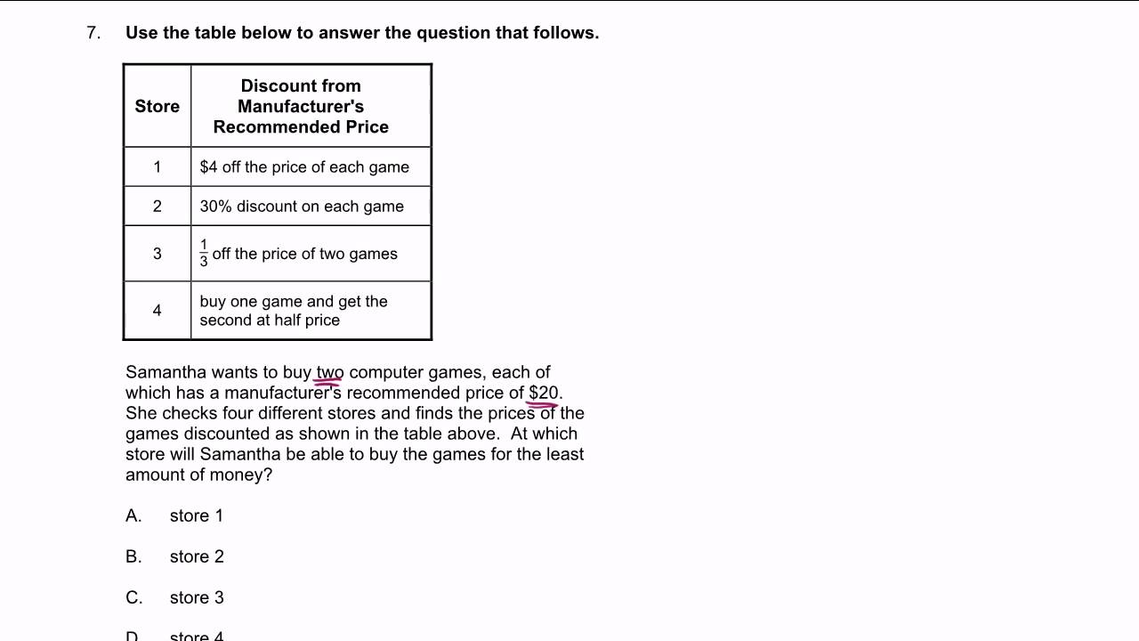 MTEL Math Practice Test: 5-8