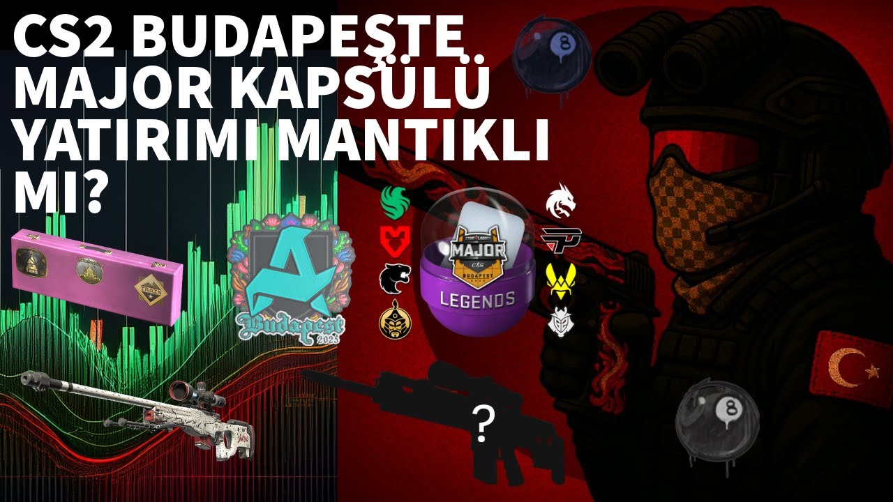 CS2 BUDAPEŞTE MAJOR STİCKER KAPSÜLÜ YATIRIMI MANTIKLI MI? İNDİRİM GELDİ! (Hatıra Paketi, Graffiti ?)