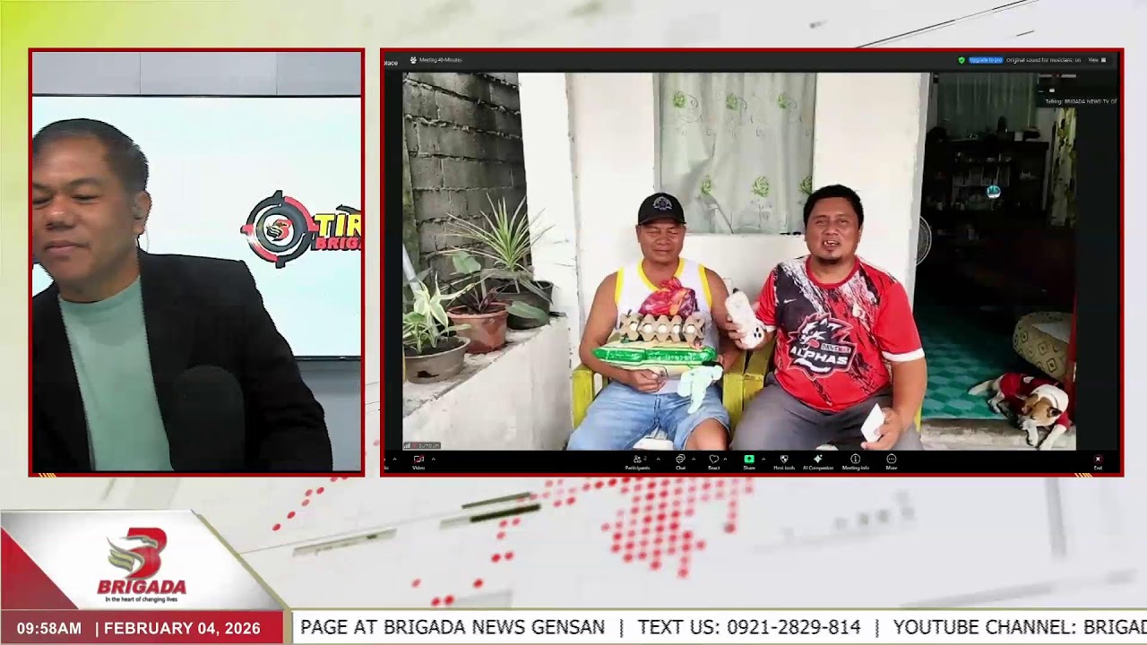 TIRA BRIGADA | FEBRUARY 04, 2026 |KAUBAN SILA JOEL EDUQUE  UG JAYMARK CANLAS