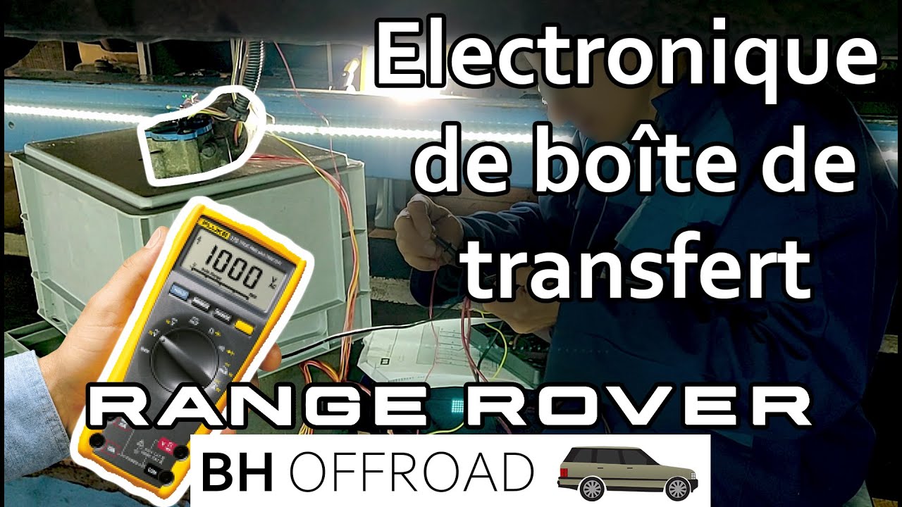 Je DEPANNE la BOITE de TRANSFERT de mon Range Rover P38