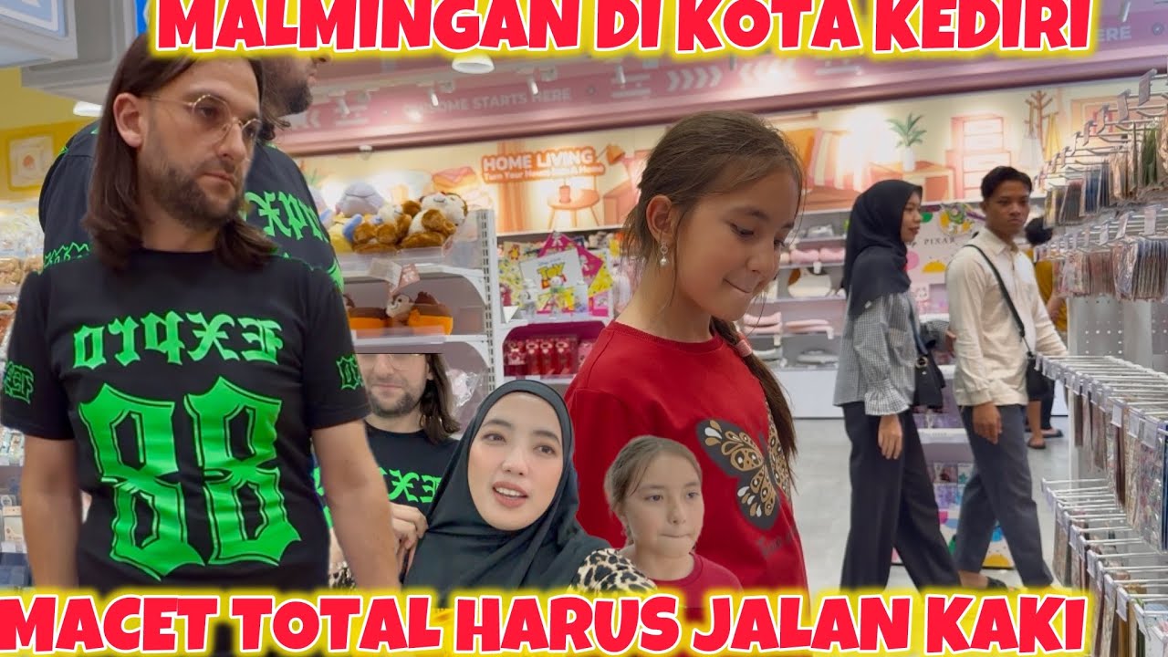 NURUTI ANAK WEDOK BELI BARANG KESUKAANNYA || SUASANA MALAM MINGGU DI KOTA KEDIRI