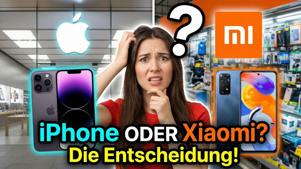 iPhone oder Xiaomi Smartphone? Was soll ich kaufen?