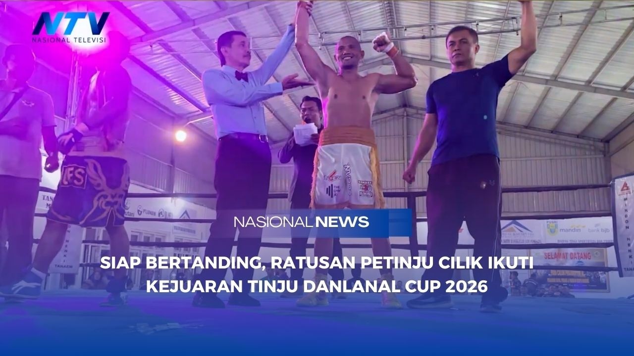 SIAP BERTANDING, RATUSAN PETINJU CILIK IKUTI KEJUARAN TINJU DANLANAL CUP 2026