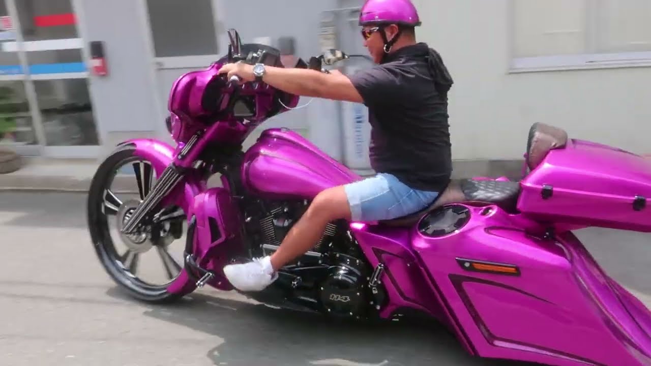 パープルピンク　バガースタイル