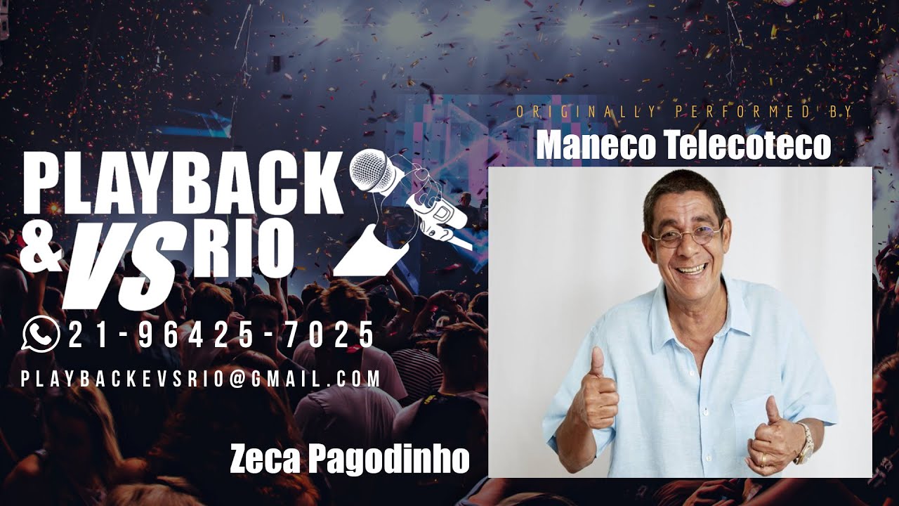 Maneco Telecoteco - Zeca Pagodinho - Karaoke