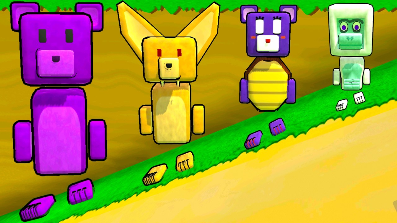 Маленькие Боссы Super Bear Adventure #304 Кид с подписчиками в Мультиплеере   Пурумчата