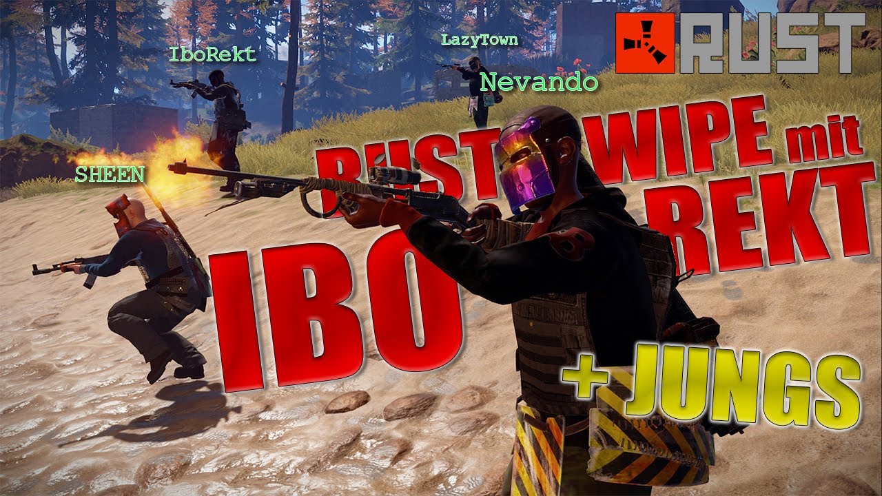 Das passiert wenn ein Solo mit IboRekt und seiner Truppe ein Wipe spielt  | NevandoRust