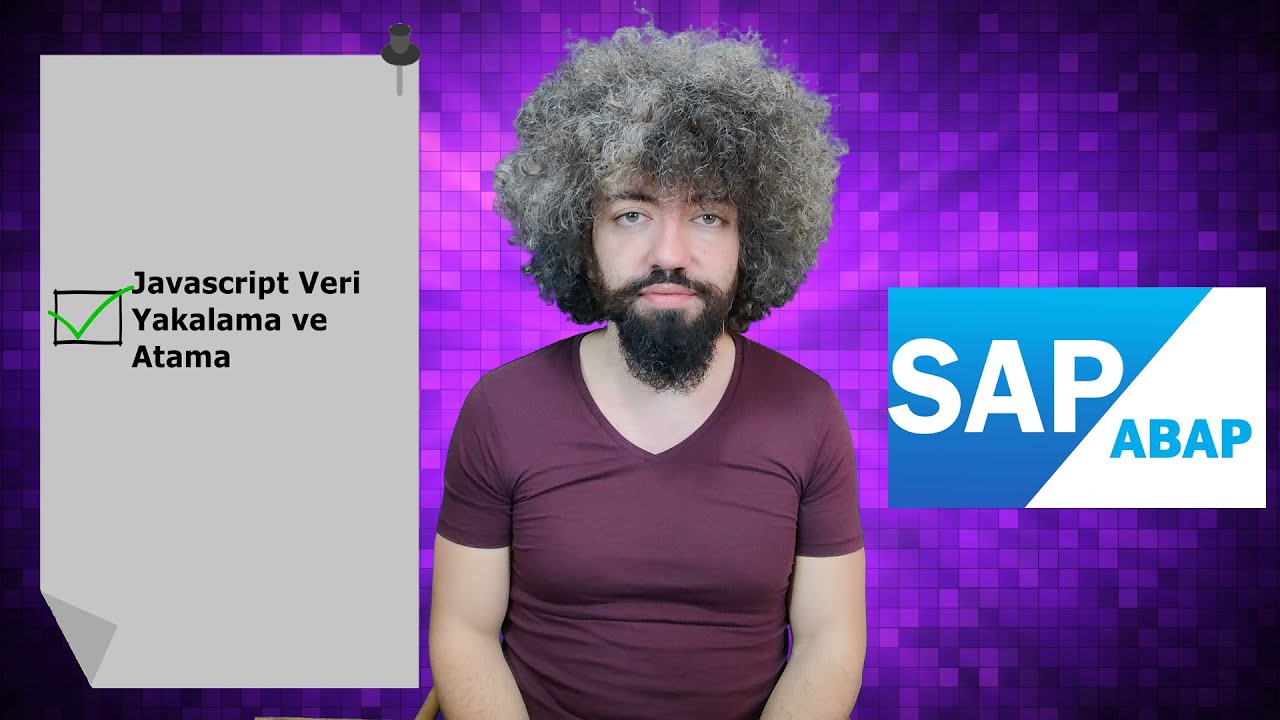 SAP ABAP Eğitimi 96 - Adobe Form Javascript Veri Atama