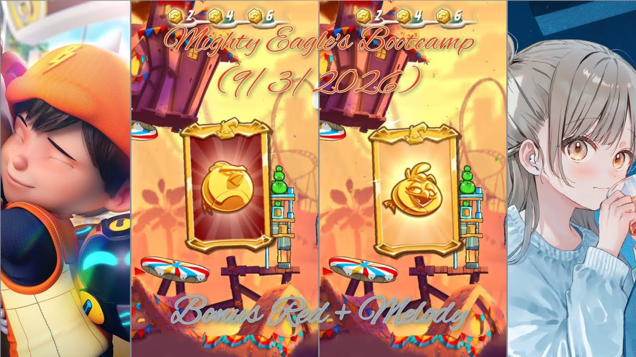 Angry Birds 2: MEBC (9/3/2026) (Bonus Red + Melody )