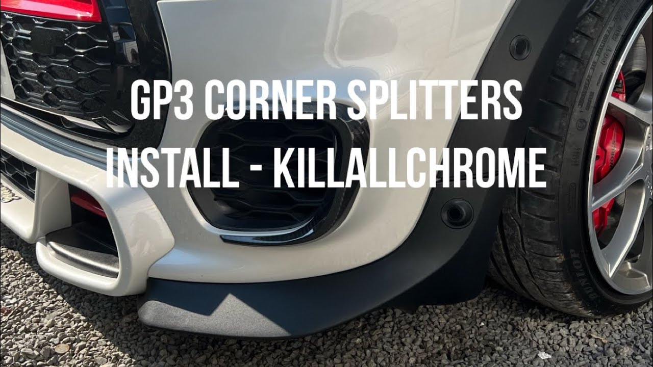 MINI F GP3 Corner Splitter Install - KillAllChrome