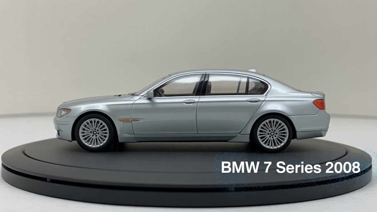 UNBOXING: Diecast BMW 7 Serie Facelift 1:18 Kyosho