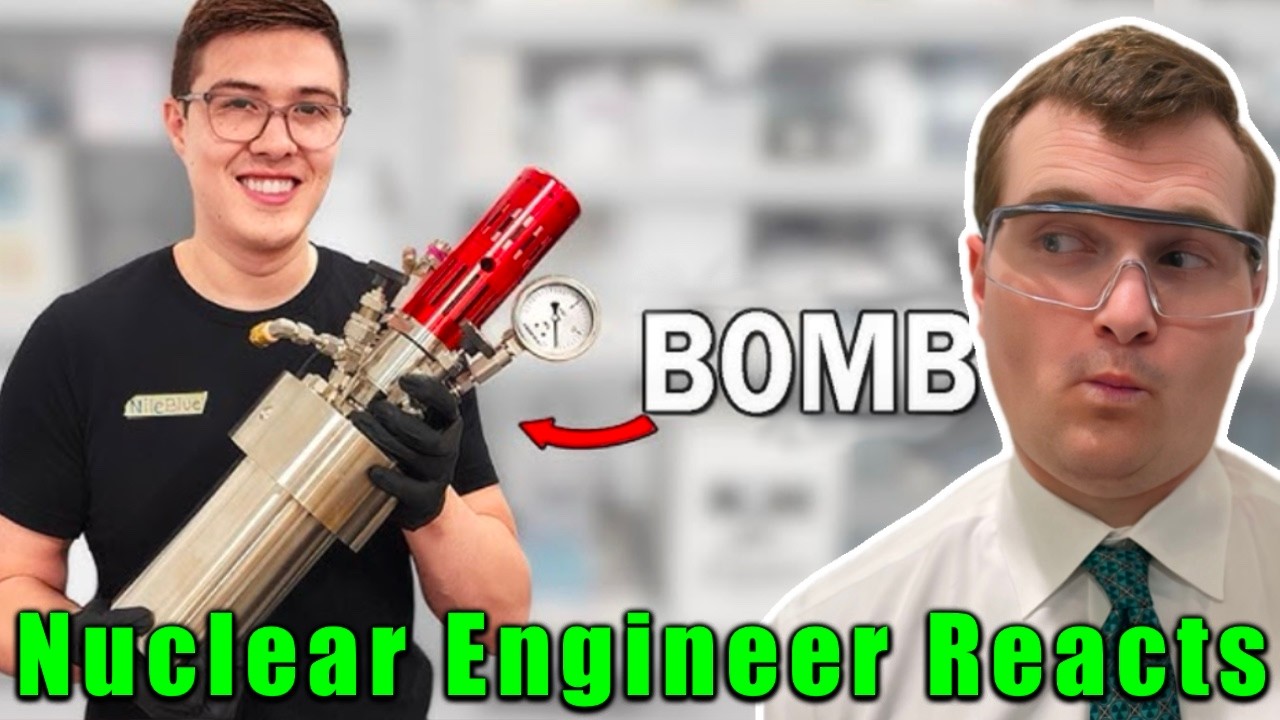 Using a WHAT to make Pop Rocks from Scratch? - Nuclear Engineer Reacts to NileBlue