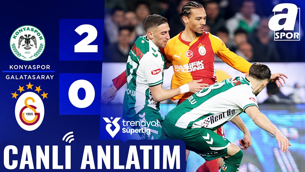 Konyaspor - Galatasaray Maç Sonu Canlı Yayın | Tartışmalı Pozisyonlar