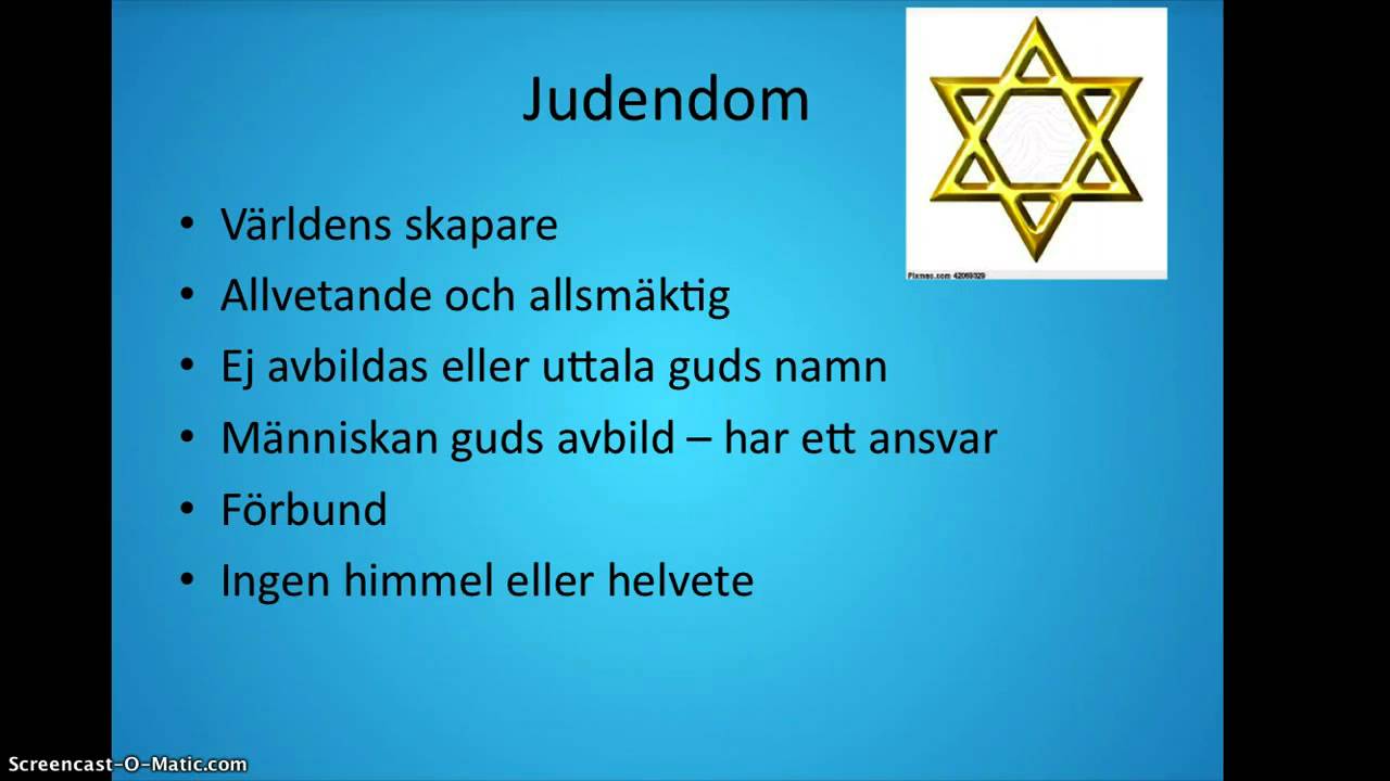 Synen på gud inom Judendom, kristendom och islam