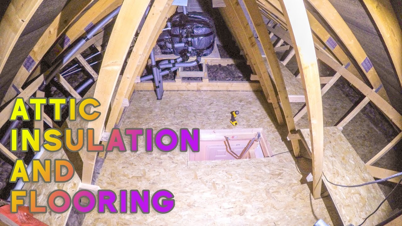 Attic insulation, attic stairs, attic flooring in Dublin