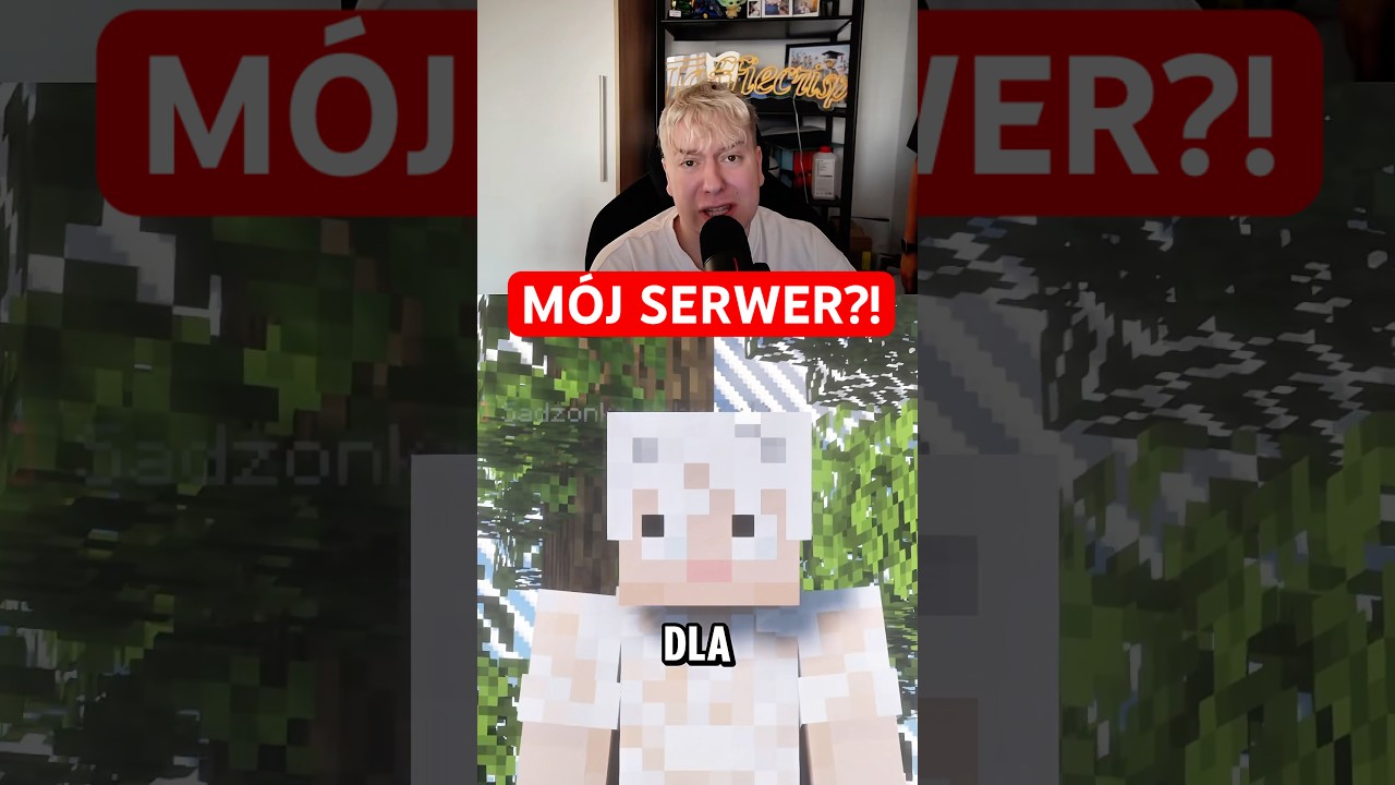 STWORZYŁEM SW&Oacute;J SERWER W MINECRAFT?!