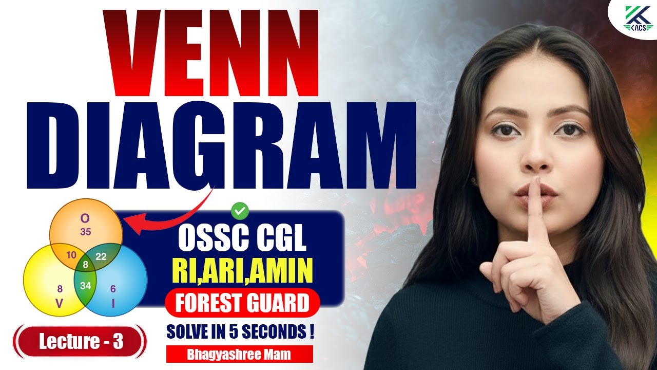 Venn Diagram for OSSC CGL | RI Reasoning Class | OSSC CGL Reasoning Class | Reasoning Class