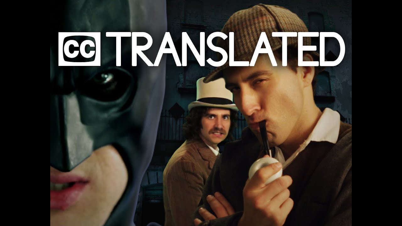 [TRANSLATED] Batman vs Sherlock Holmes. Epic Rap Battles of History. [CC]