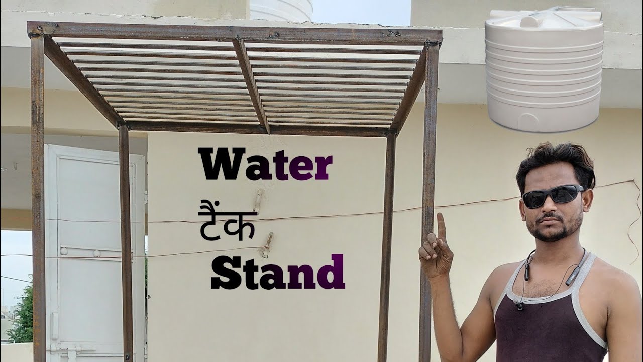 5000 Litre Water Tank Stand Design 🙏