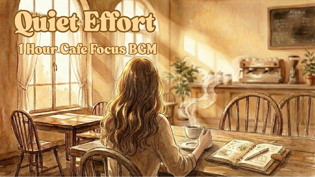 Quiet Effort – 1 Hour Cafe Focus BGM