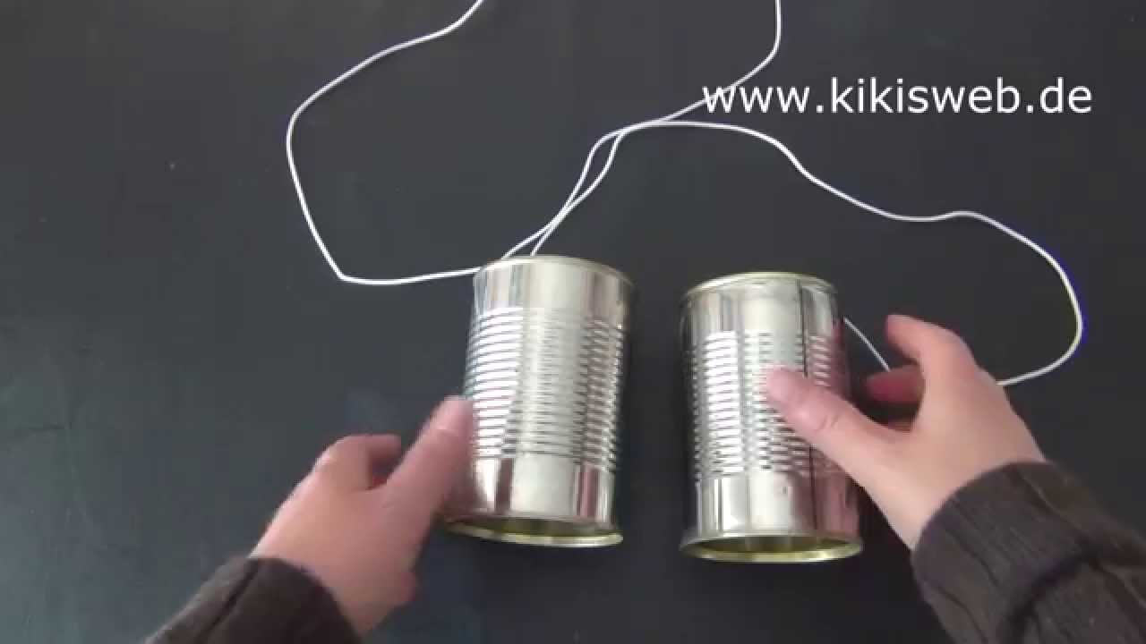 Dosentelefon basteln