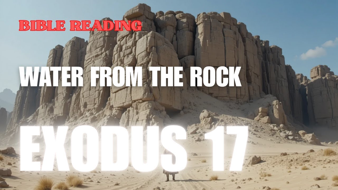 water from the rock the desert miracle that saved israel