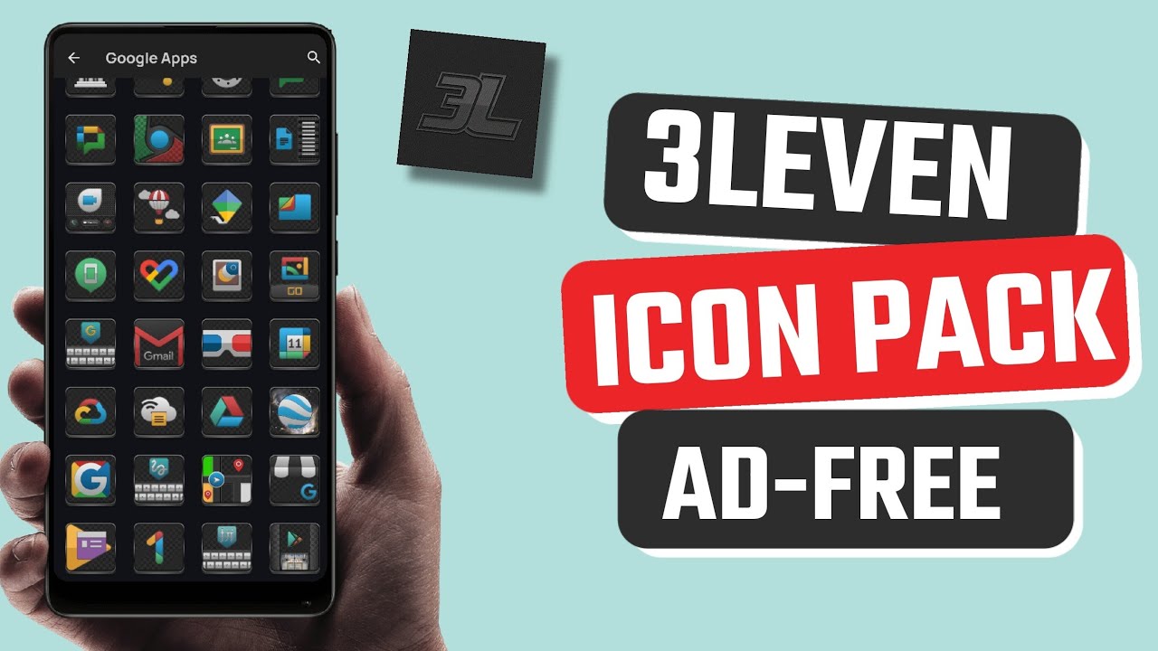 Best Free 3Leven Icon Pack App for Android