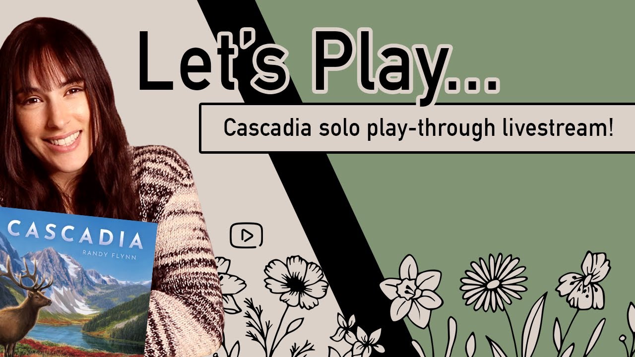 Let's Play... Cascadia! Monthly Solo Challenge Wrap Up | Live Playthrough