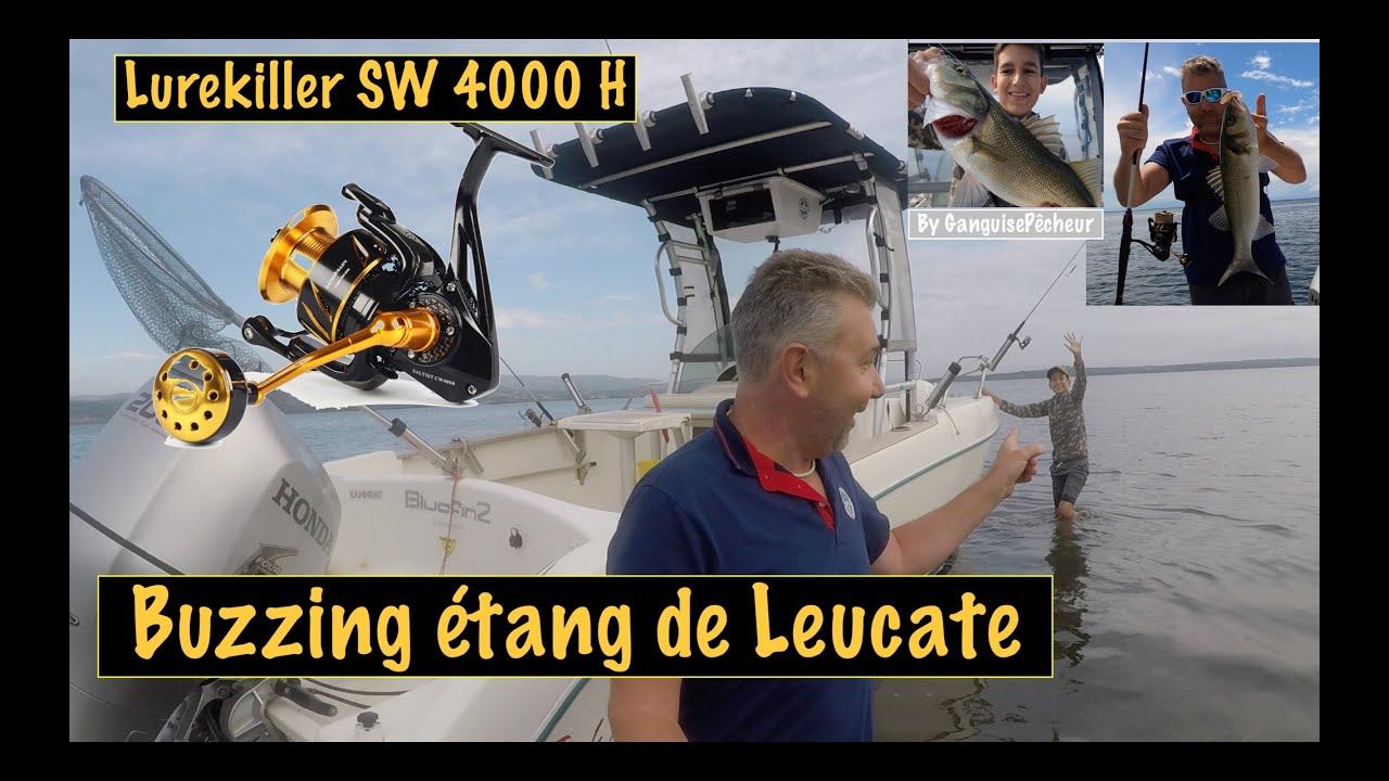 Pêche Buzzing Loup étang de Leucate
