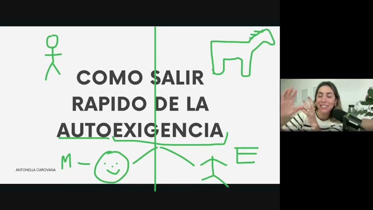 COMO DEJAR DE SER AUTOEXIGENTE