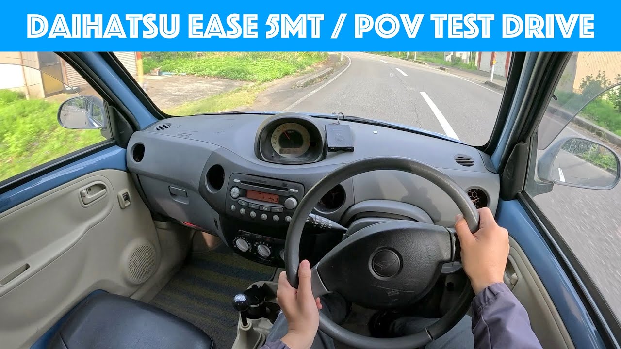 2005 Daihatsu esse 5MT - Test Drive - POV with Binaural Audio