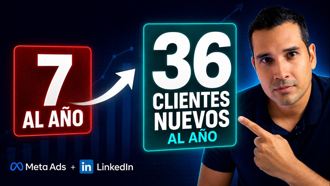 🚀 Mi ESTRATEGIA 100% COMPROBADA para Captar CLIENTES B2B con META ADS y LINKEDIN | Clase 1 de 7.