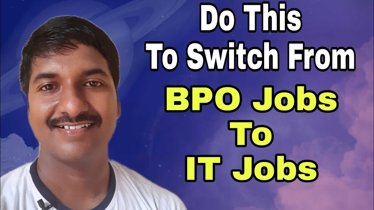 Как перейти с работы в сфере BPO на работу в сфере программного обеспечения | @byluckysir