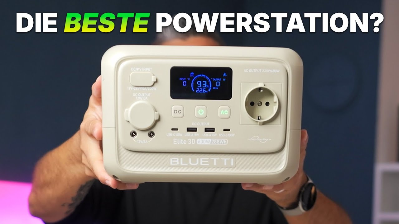 Die beste Powerstation unter 5 kg? BLUETTI Elite 30 V2 im Test