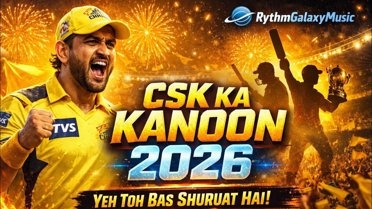CSK Ka Kanoon 2026 | Powerful Anthem | Official Audio | RythmGalaxyMusic